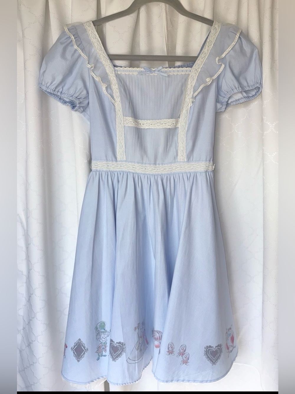 Secret Honey Japanese Disney Alice in Wonderland Dress Small Great Condition - Picture 2 of 7